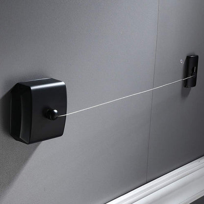 2.8m Stainless Retractable Clothesline Wall Mounted