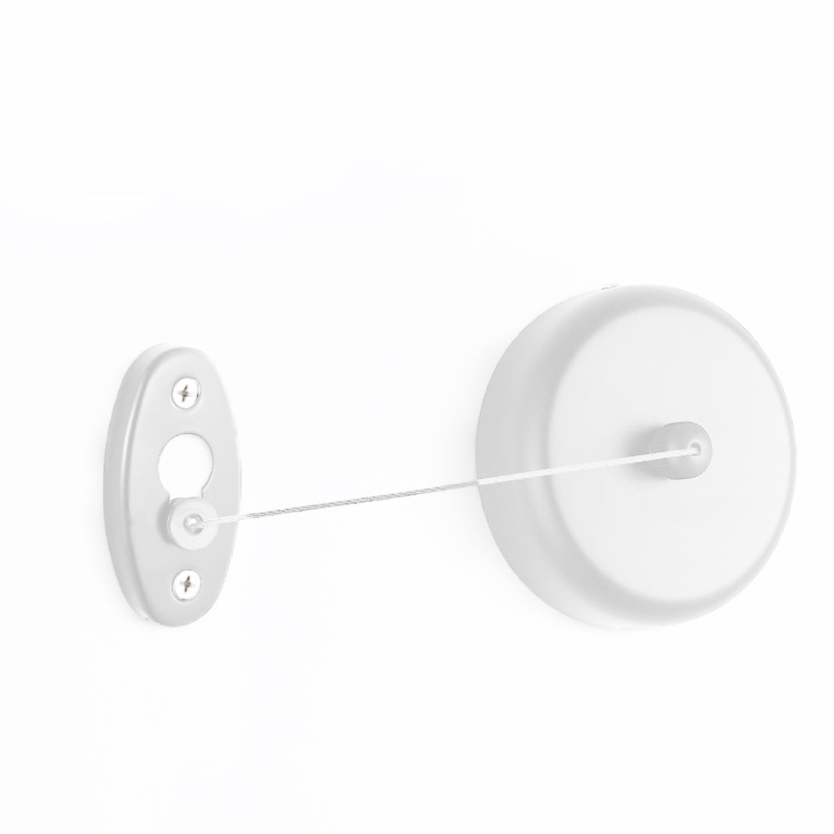2.8m Stainless Retractable Clothesline Wall Mounted