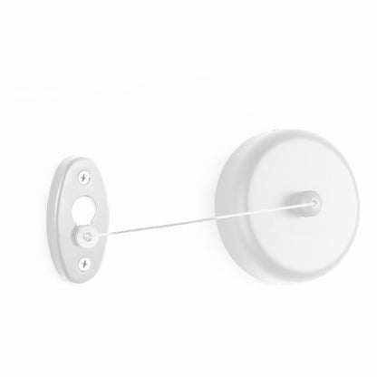 2.8m Stainless Retractable Clothesline Wall Mounted