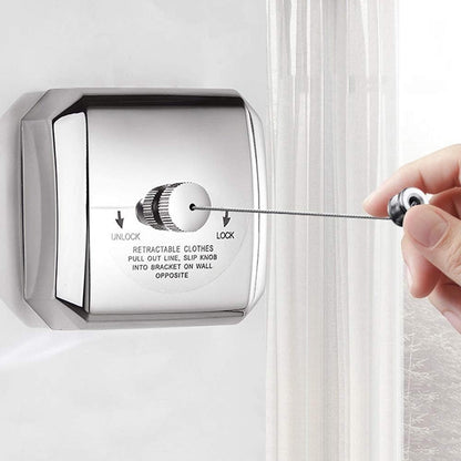 Retractable Indoor Clothesline 2.8m Stainless Steel Wire