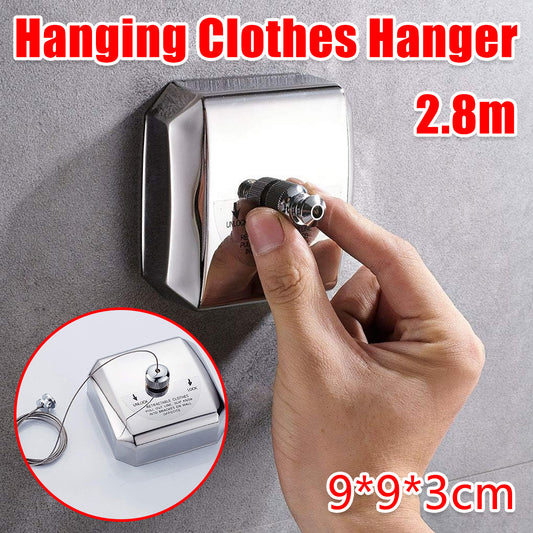 Retractable Indoor Clothesline 2.8m Stainless Steel Wire