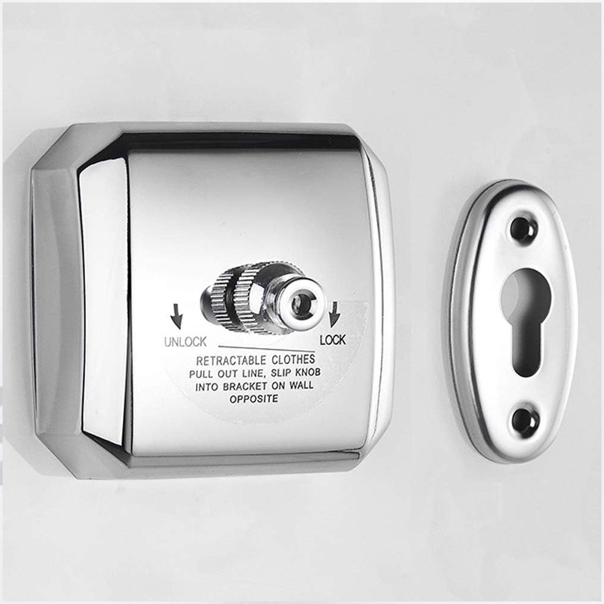 Retractable Indoor Clothesline 2.8m Stainless Steel Wire