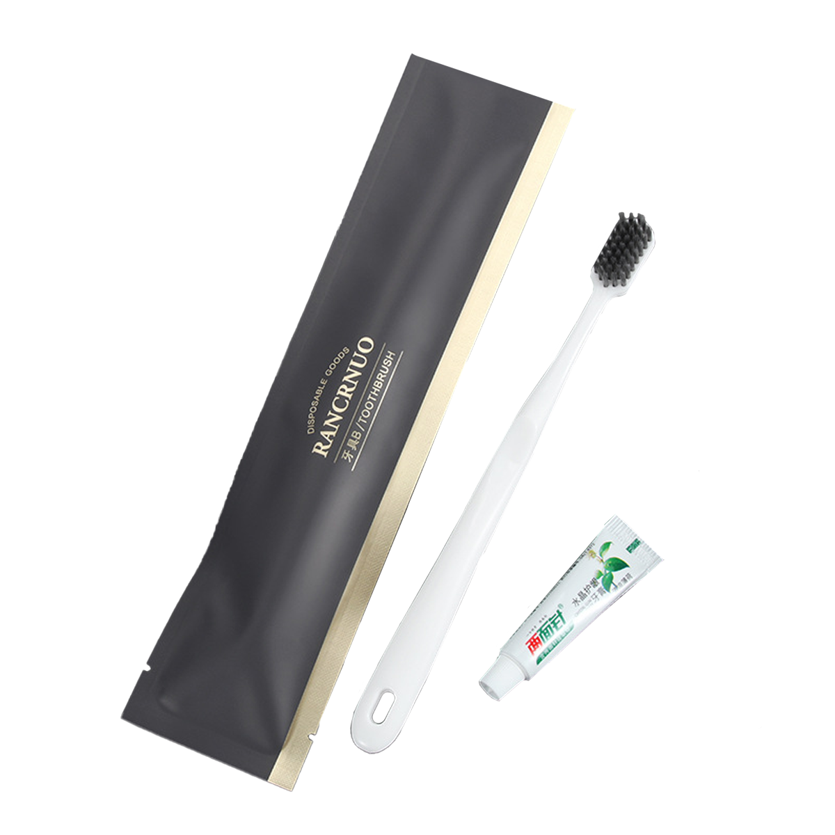 Travel Size Hotel Toiletry Kit Toothbrush Shampoo Soap Set