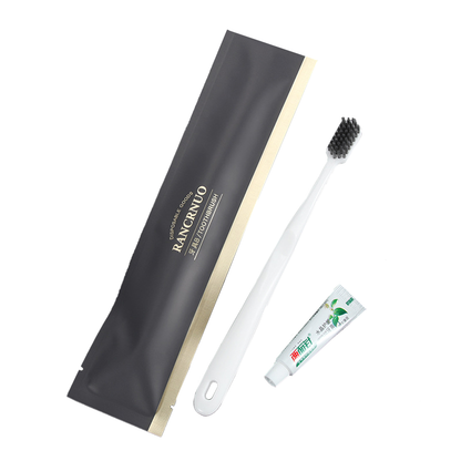 Travel Size Hotel Toiletry Kit Toothbrush Shampoo Soap Set