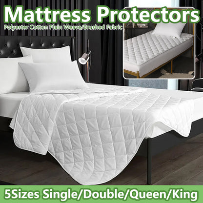 Hotel Mattress Comfort Pads Fabric Bedding Topper Mattress Protectors Cover
