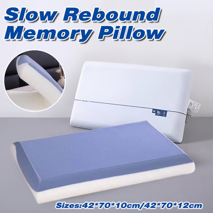 Slow Rebound Memory Foam Pillow for Neck Support Comfort