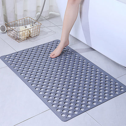Non Slip PVC Shower Mat with Suction Cups for Bathroom Safety