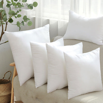 2pcs High Quality Square Pillow Inserts Soft Cushion Fillers Hotel Grade Use