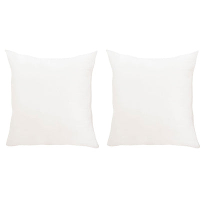 2pcs High Quality Square Pillow Inserts Soft Cushion Fillers Hotel Grade Use