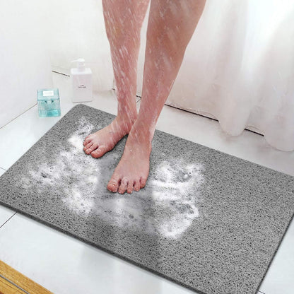 Waterproof Non Slip PVC Bathroom Mat Soft Washable Floor Rug