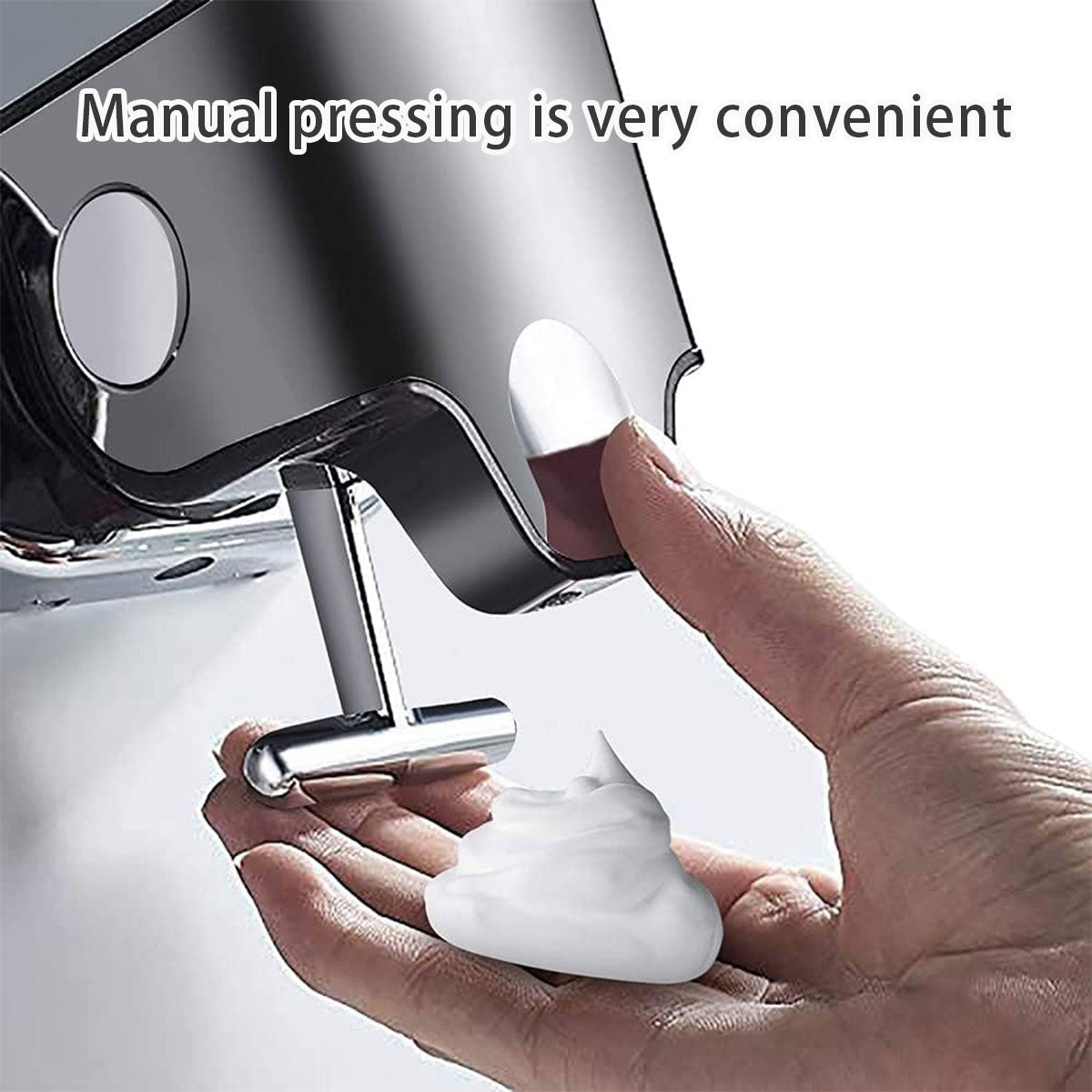 Hotel Wall Mounted Soap Dispenser with Level Window in White