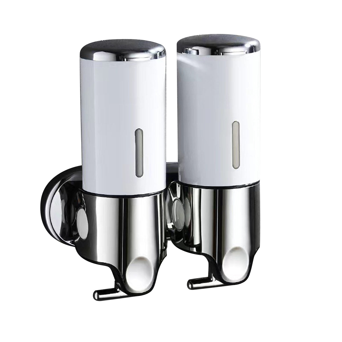 Hotel Wall Mounted Soap Dispenser with Level Window in White