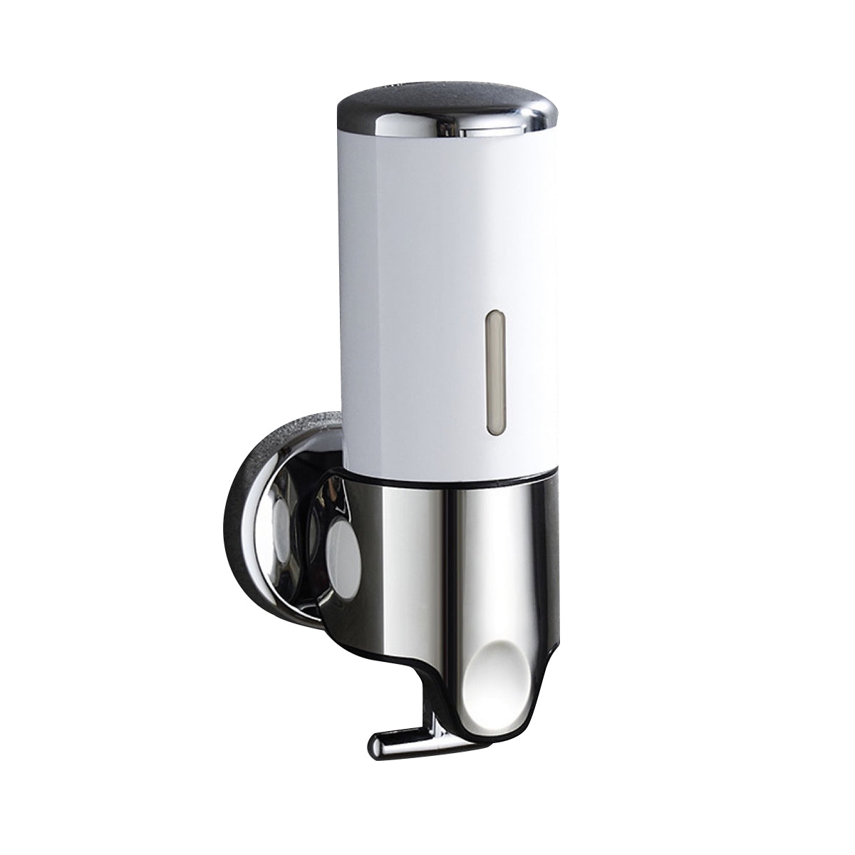 Hotel Wall Mounted Soap Dispenser with Level Window in White