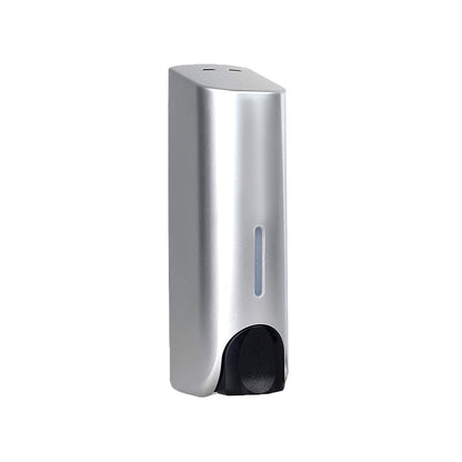 3 Chamber Options Wall Mounted Soap Dispenser in Silver