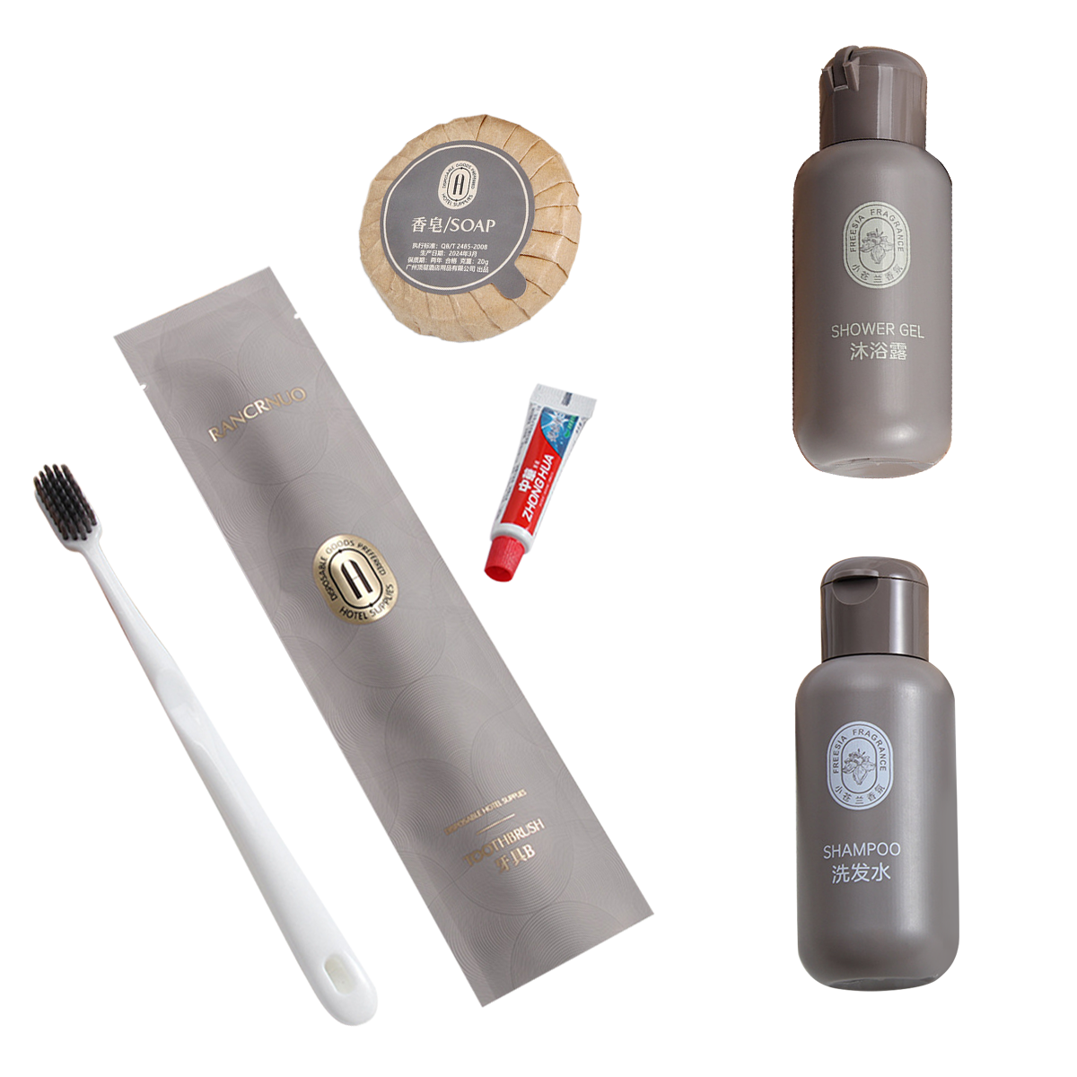 Hotel Toiletries Bulk Packs Toothbrush Shampoo Soap Options