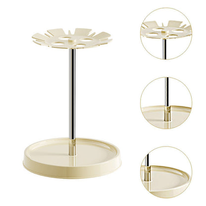 Umbrella Storage Rack with Drain Tray and Top Hooks