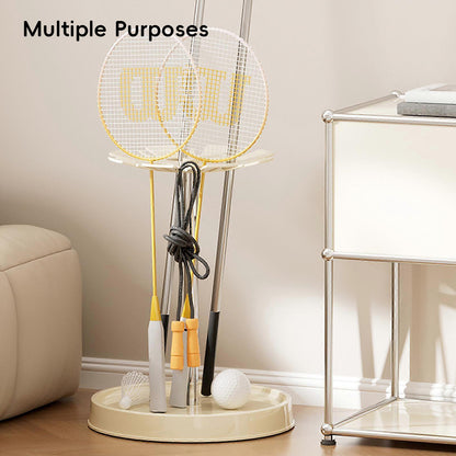 Umbrella Storage Rack with Drain Tray and Top Hooks