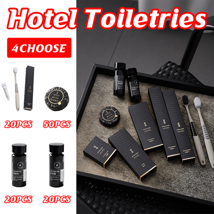 Hotel Toiletries Set Toothbrush Shampoo Soap Travel Size