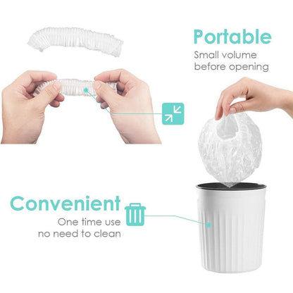 50PCS Individually Wrapped Disposable Shower Caps Pack