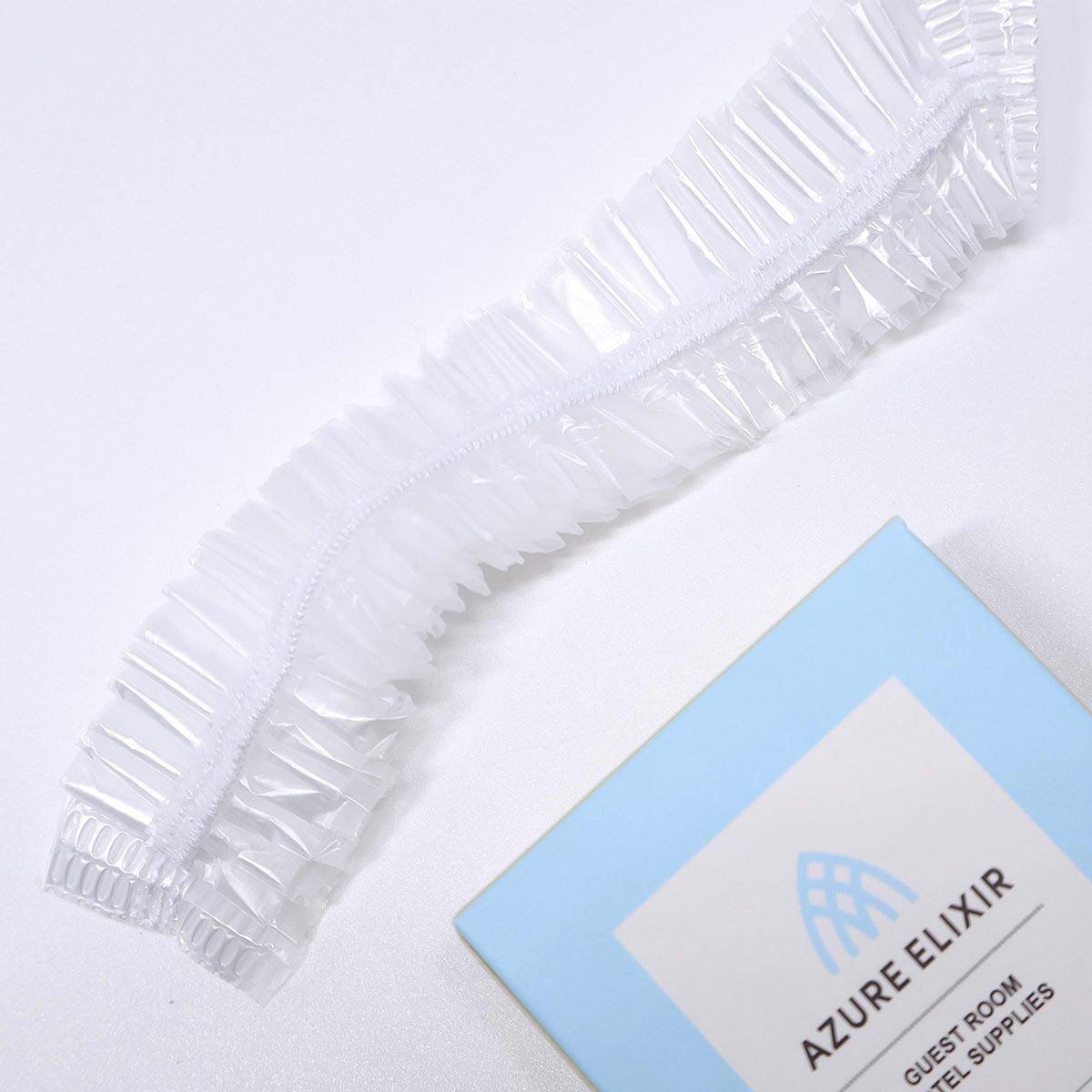 50PCS Individually Wrapped Disposable Shower Caps Pack