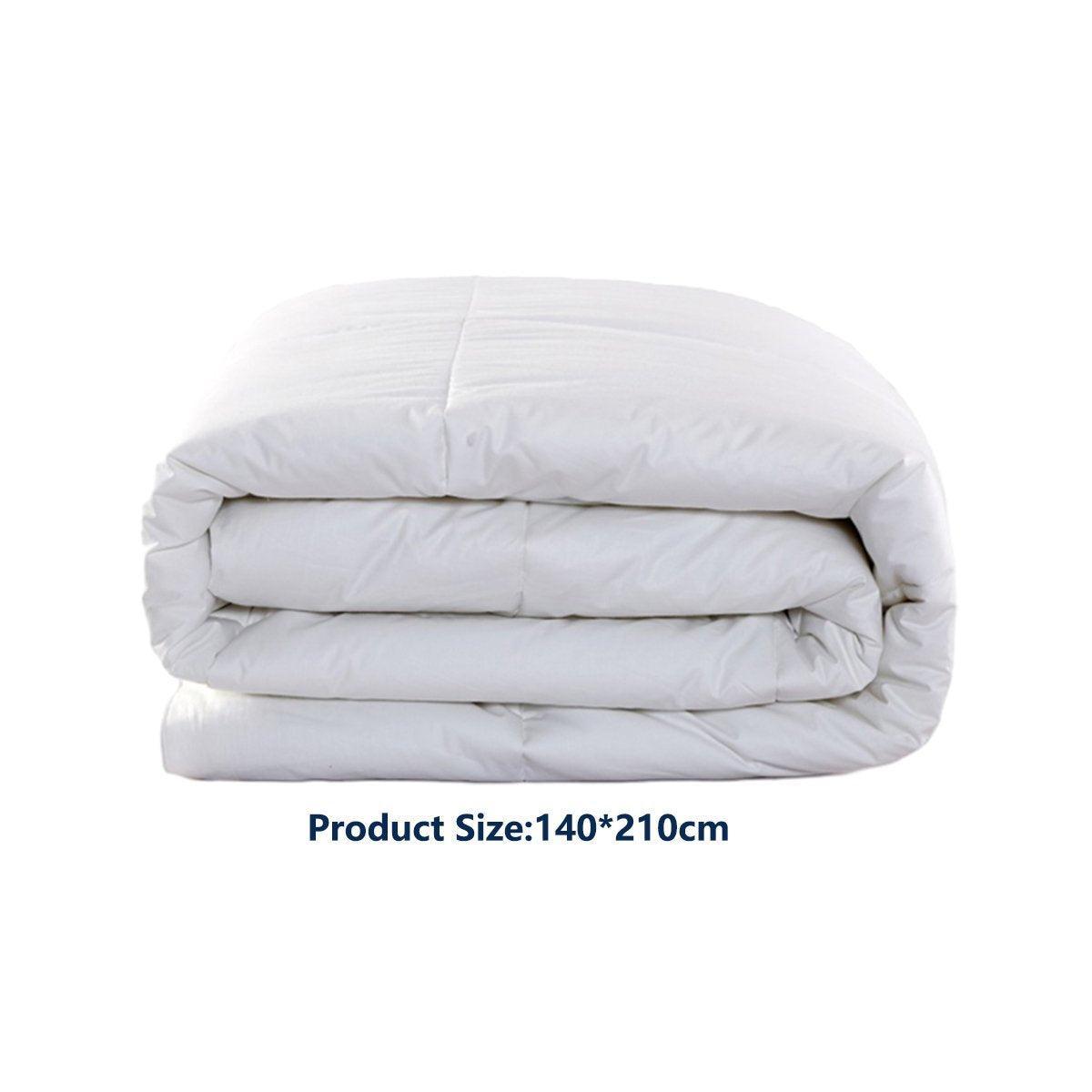 Luxury Hotel Microfiber Down Alternative Quilt Comforter