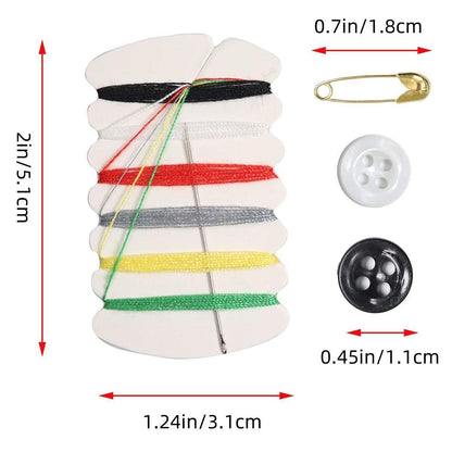 50PCS Hotel Travel Emergency Sewing Kits Assorted Set