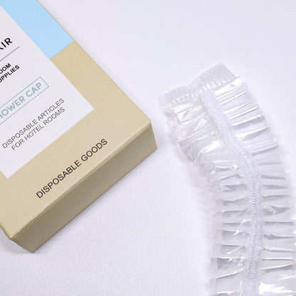 50PCS Individually Wrapped Disposable Shower Caps Pack