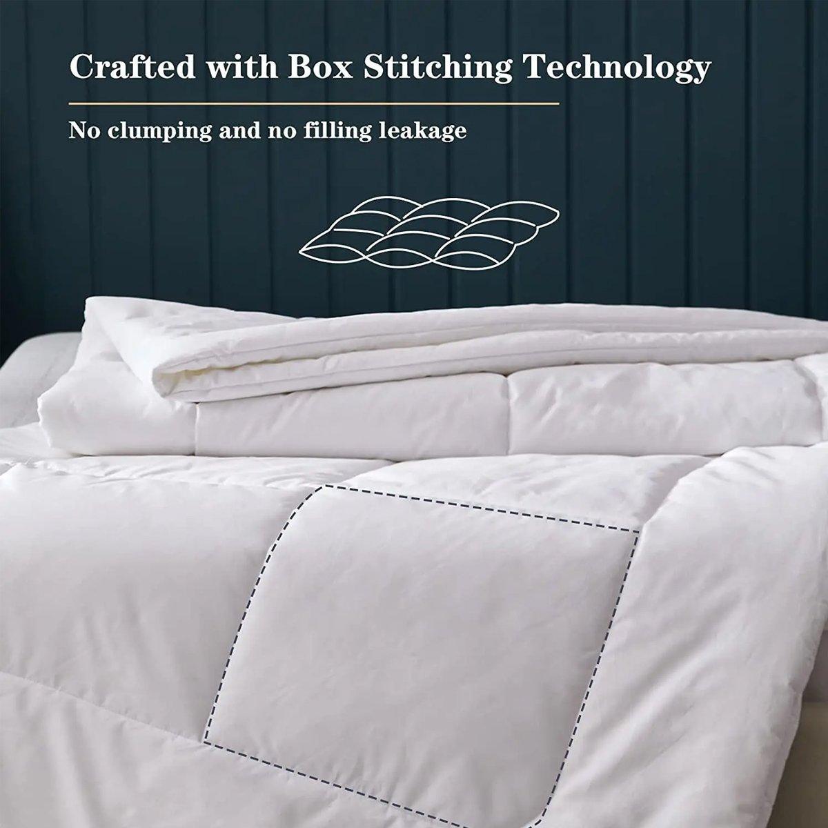Luxury Hotel Microfiber Down Alternative Quilt Comforter