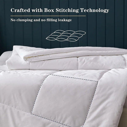 Luxury Hotel Microfiber Down Alternative Quilt Comforter