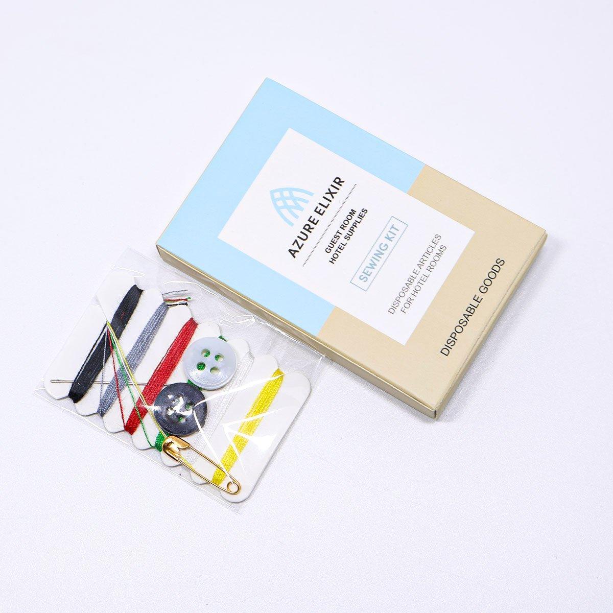 50PCS Hotel Travel Emergency Sewing Kits Assorted Set