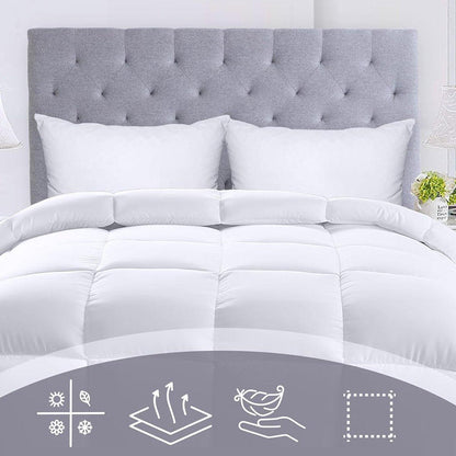 Luxury Hotel Microfiber Down Alternative Quilt Comforter