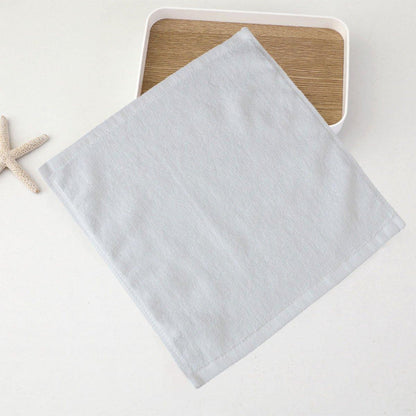 6PCS White Cotton Hotel Face Towels Thick and Soft