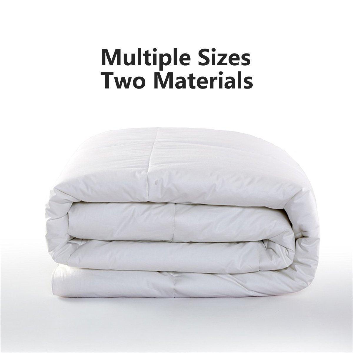 Luxury Hotel Microfiber Down Alternative Quilt Comforter
