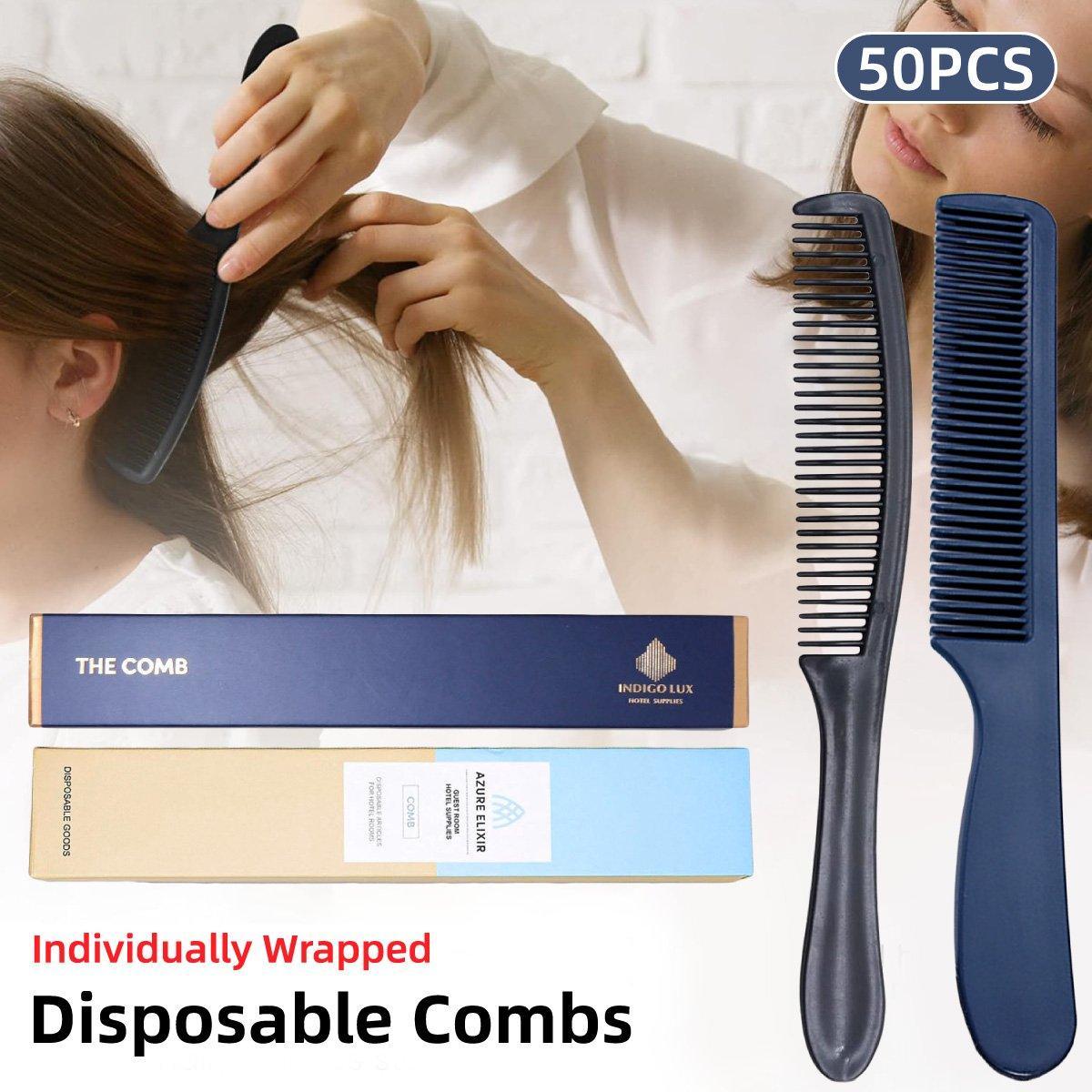 50PCS Individually Wrapped Combs for Hotel Guest Use