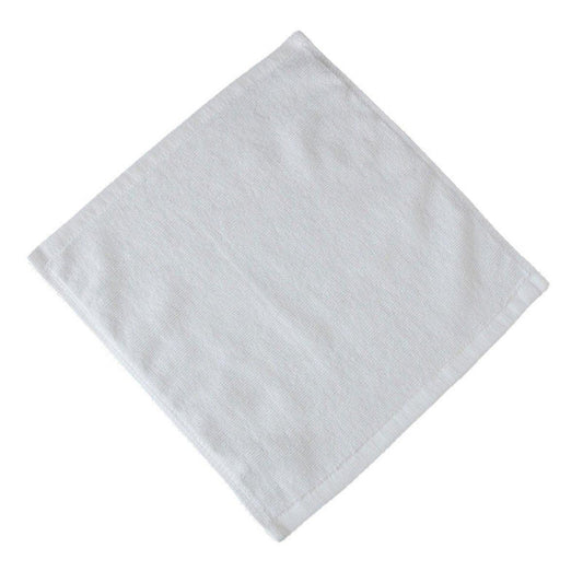 6PCS White Cotton Hotel Face Towels Thick and Soft