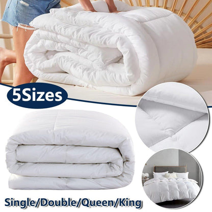 Luxury Hotel Microfiber Down Alternative Quilt Comforter