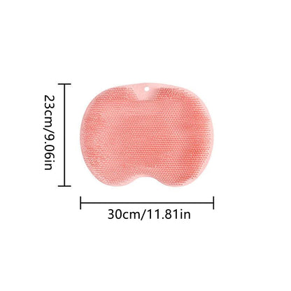 Shower Foot Scrubber Mat with Suction Cups for Exfoliating